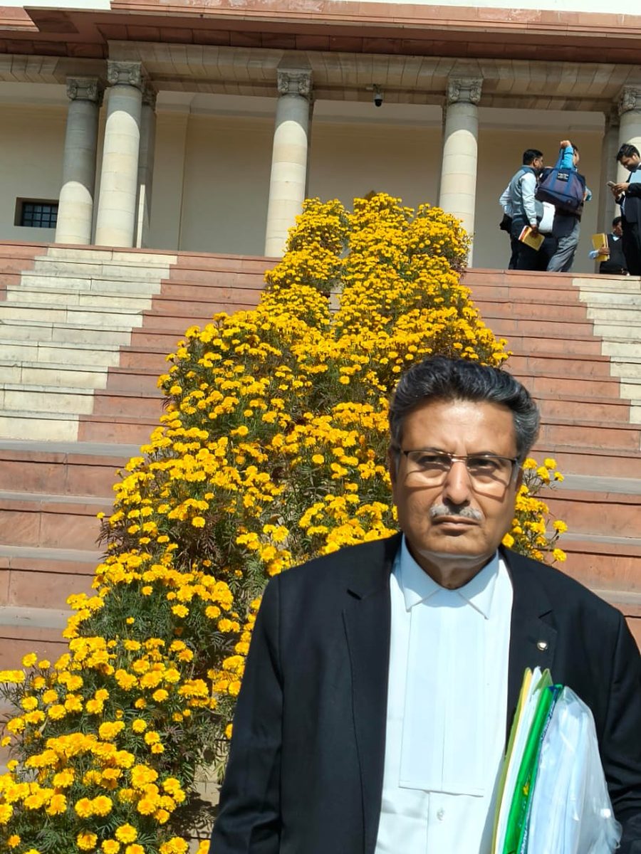 Parmod Kumar Bhardwaj at the Supreme Court of India